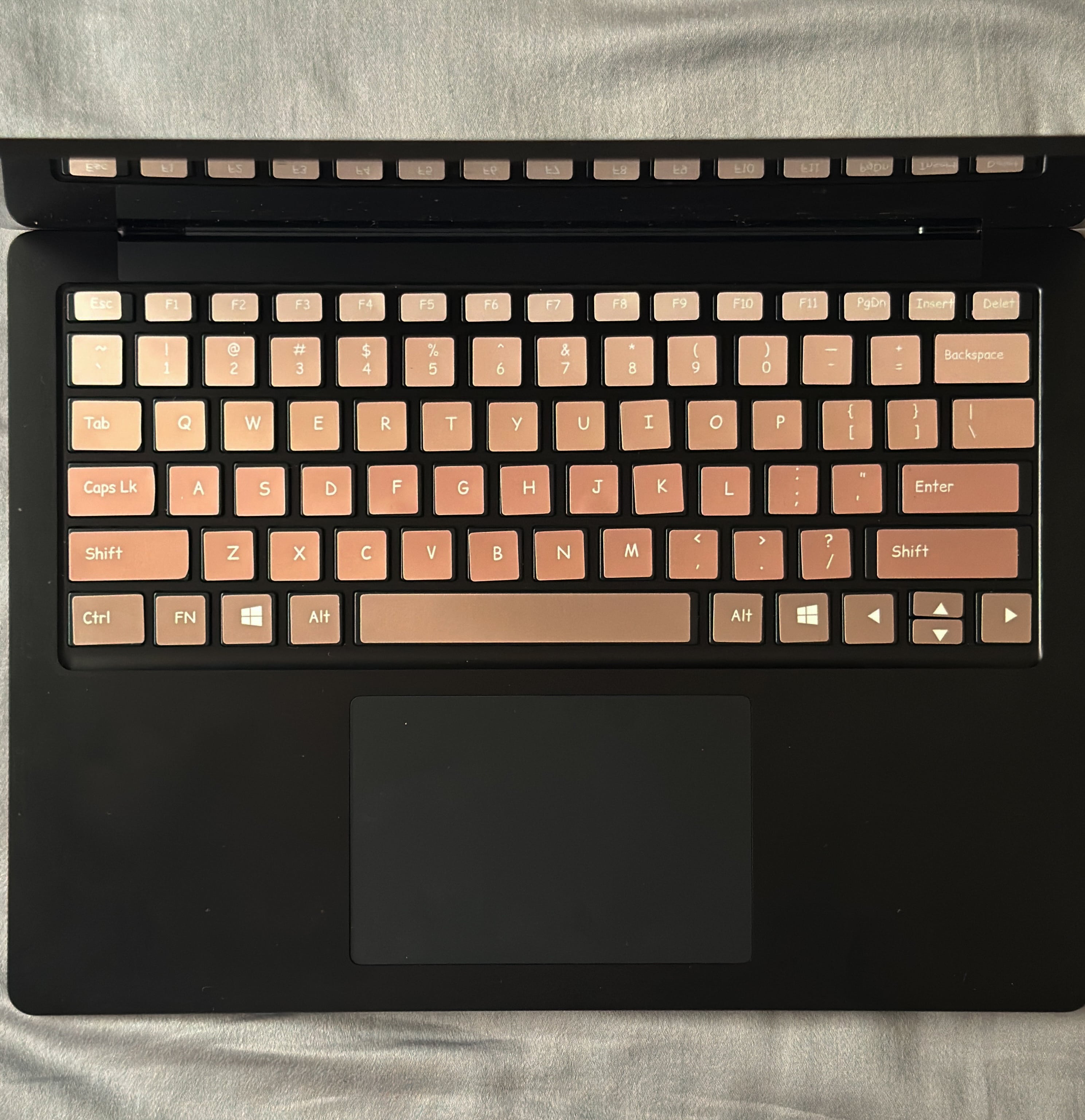 Mocha Laptop Keyboard Sticker