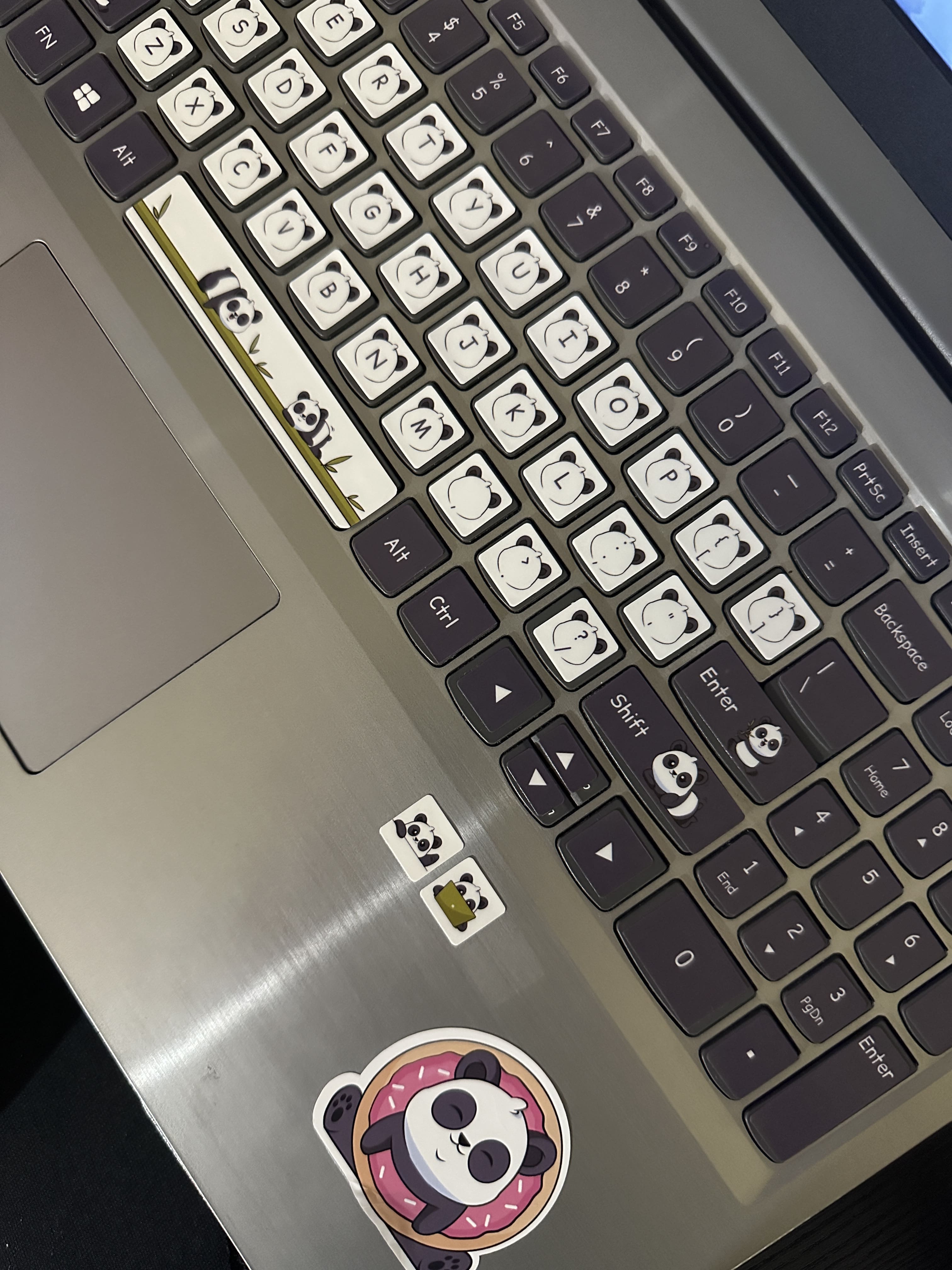 Panda Laptop Keyboard Sticker
