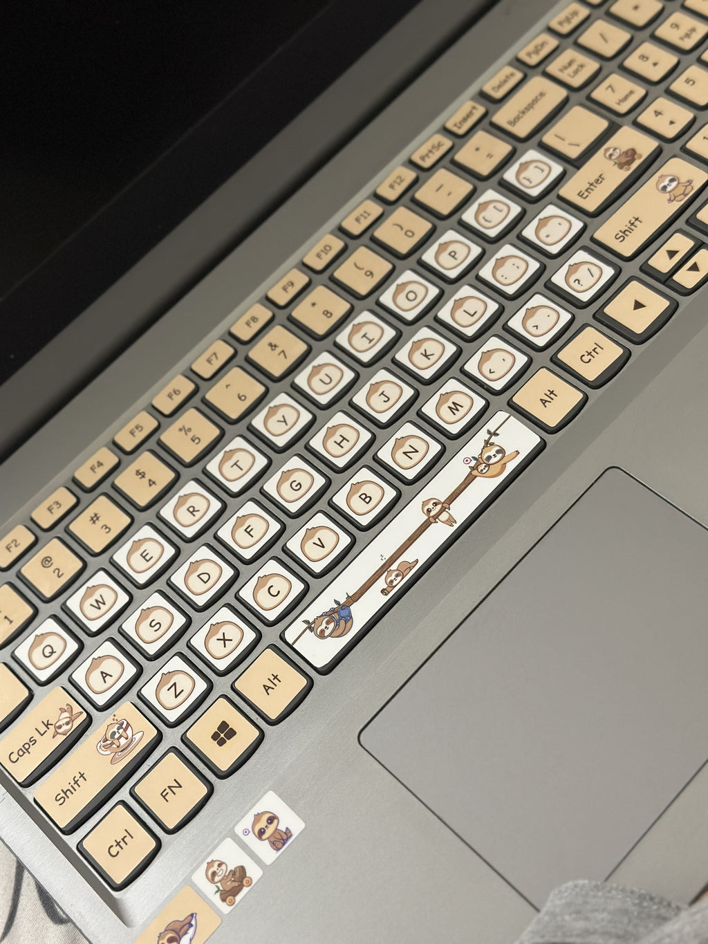 Sloth Laptop Keyboard Decal