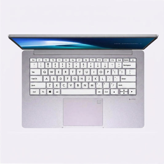 white laptop keyboard stickers