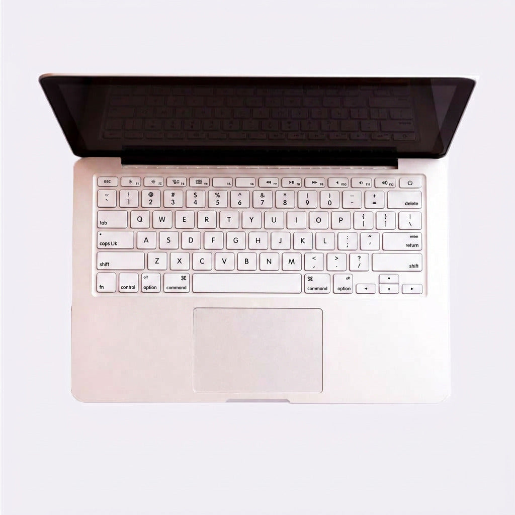 White Macbook Keyboard Stickers