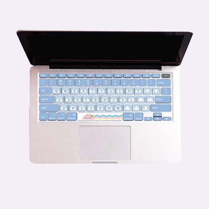 Cloud Macbook Keyboard Decal