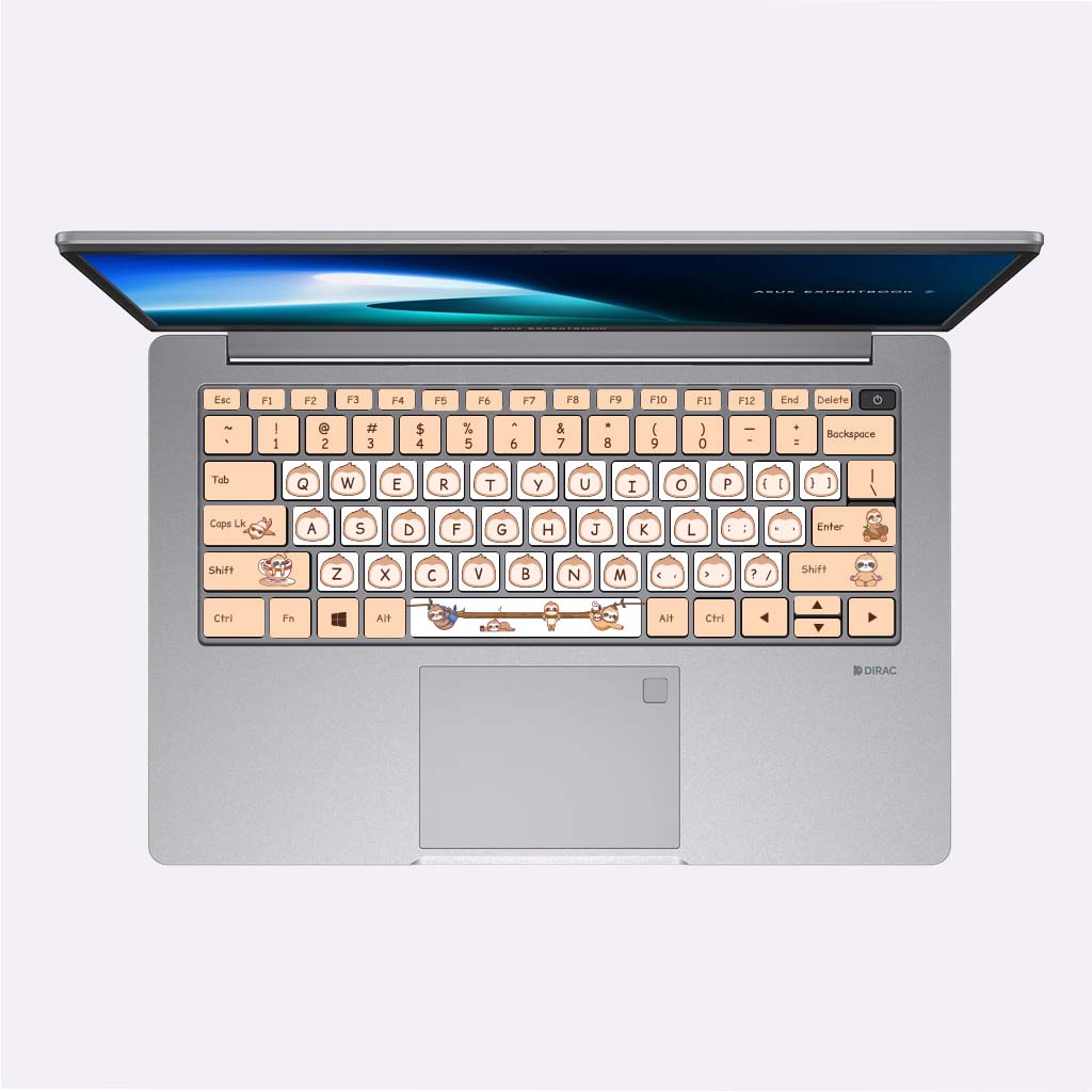 Sloth Laptop Keyboard Sticker
