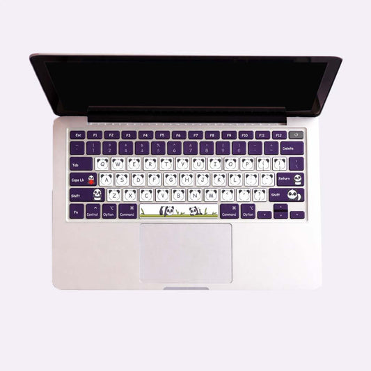 Panda Macbook Keyboard Sticker